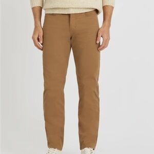 Wallin & Bros Tan flat front  khaki Pants  size 38x32